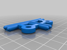 Phone holder with gears - Without supports 3d model