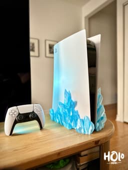 Playstation 5 Crystal Dock - Disc Edition - No support 3d model