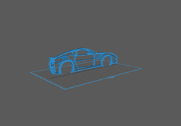 Ferrari - F12 TDF Wall Art 3d model