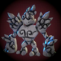 Crystal Golem 3d model