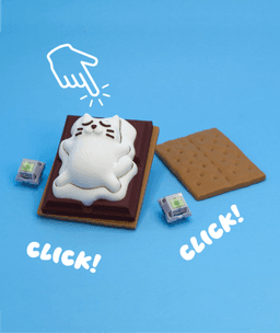 S'mores Melty Cat Fidget Clicker! 3d model