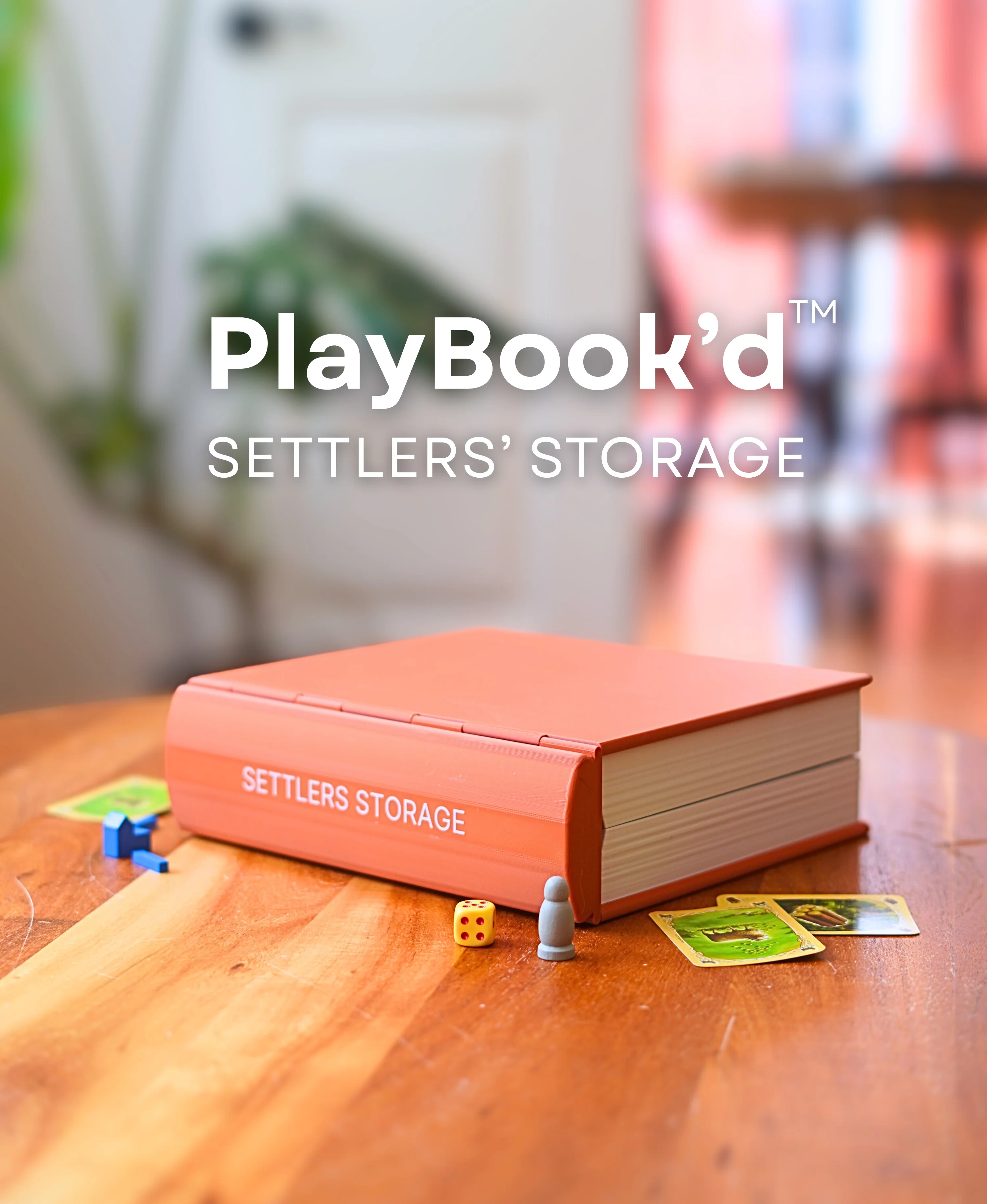 PlayBook'd Settlers' Storage 3d model