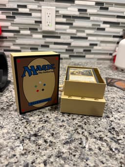 Magnetic Naked Deck Box for Commander MTG (AMS Required, Support Free) 3d model