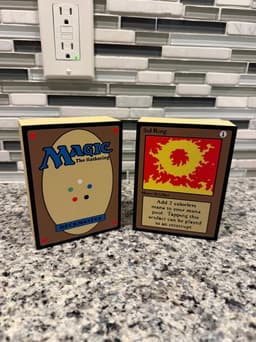 Magnetic Naked Deck Box for Commander MTG (AMS Required, Support Free) 3d model