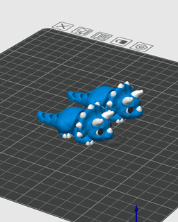 3DL Pocket Triceratops 3d model