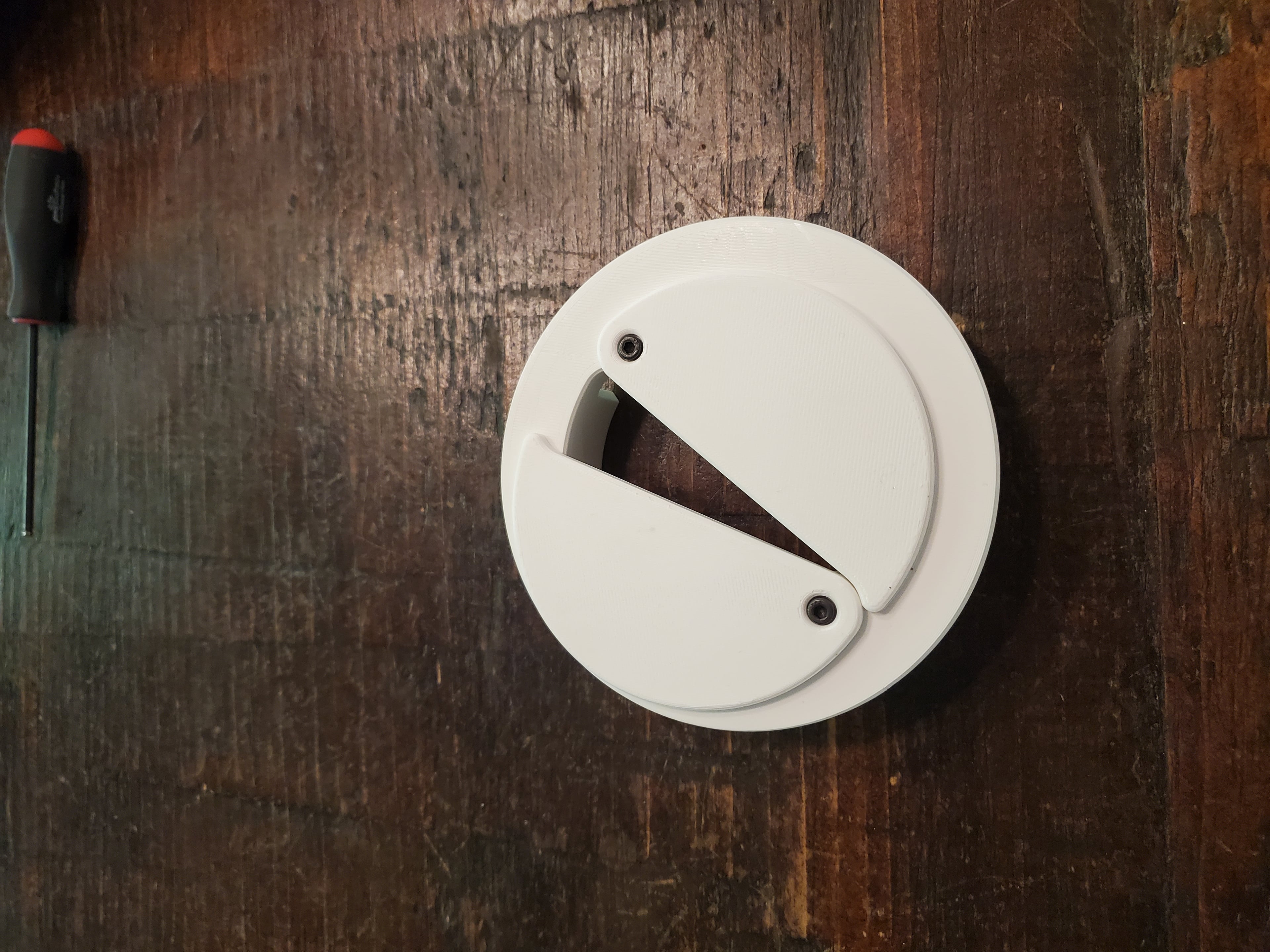 3.5in Drywall Cable Pass-thru 3d model
