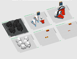 Beetlejuice Sandworm 2026 (Modular) - Build Any Length Flexi Sandworm, Dragon Builder System 3MF 3d model