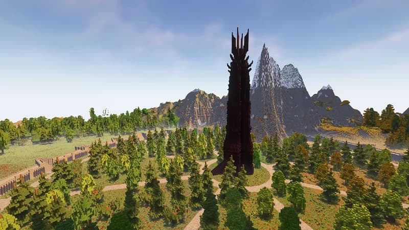 Minecraft Insengard Tower 3d model