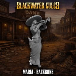 Maria - Backbone 3d model