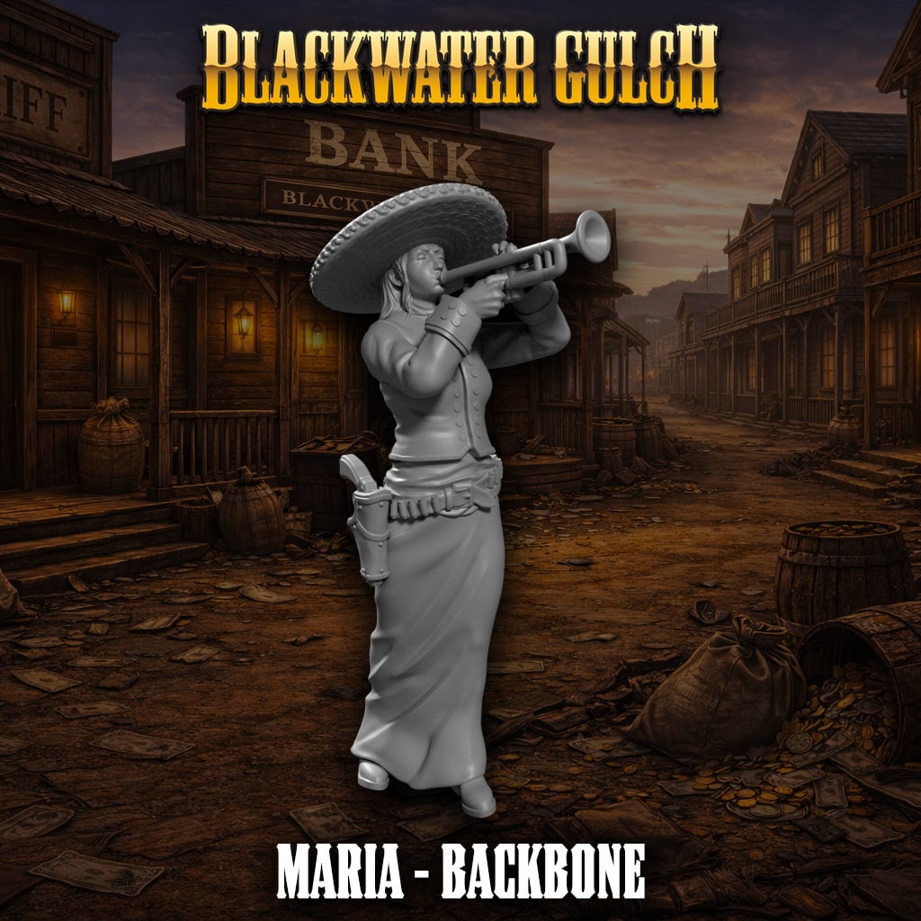 Maria - Backbone 3d model