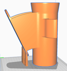 Kayak Claw Anchor Storage 3d model