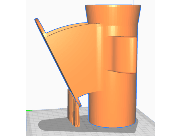 Kayak Claw Anchor Storage 3d model