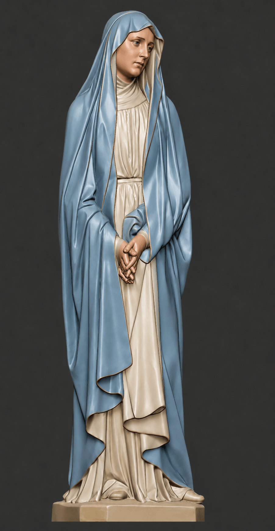 Our Lady Maria 3D Scanning STL Printable 3d model