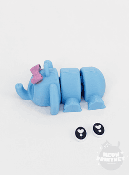 Flexible Ribbon Elephant 3d model