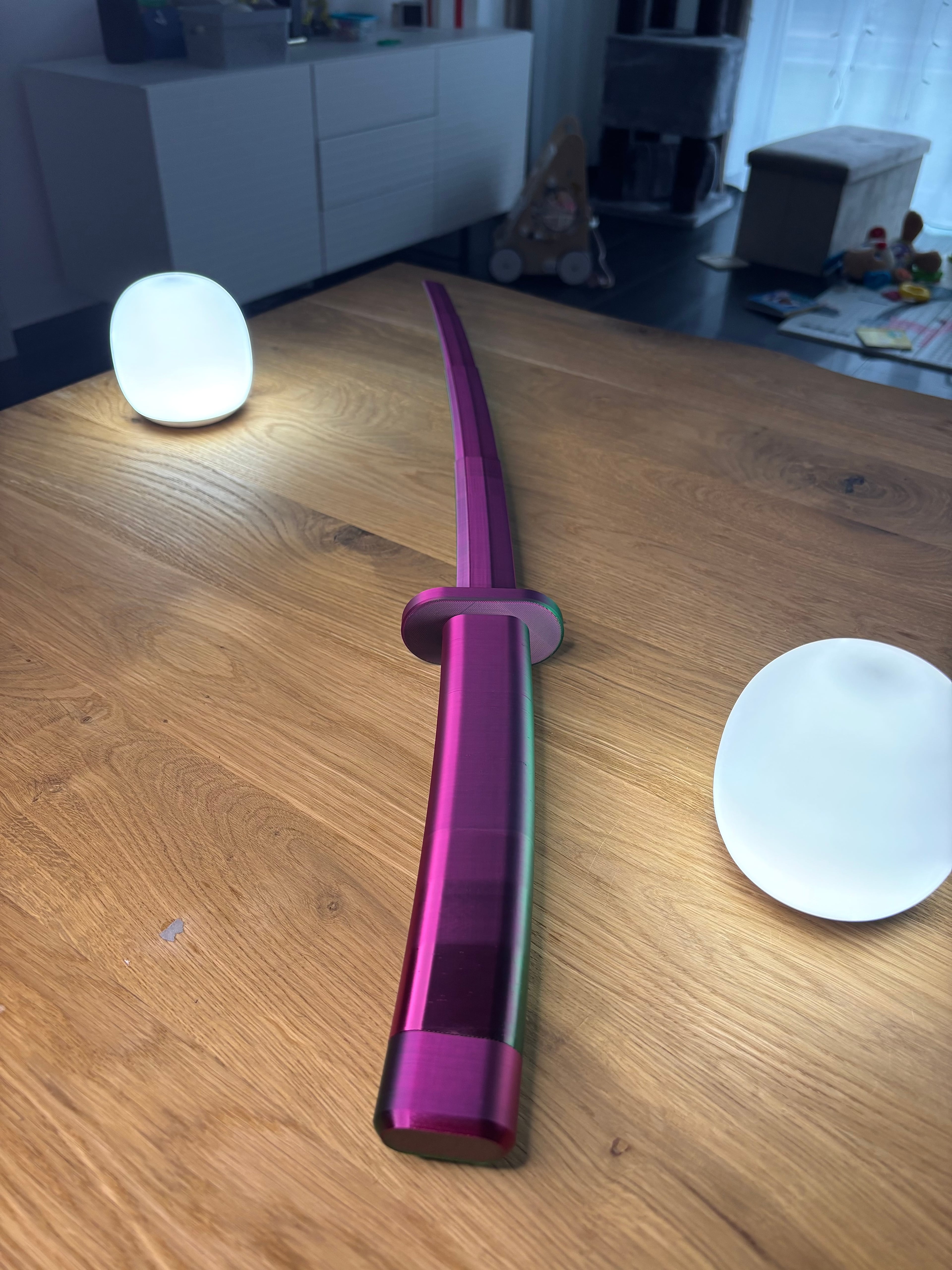 Collapsing Katana Sword 3d model