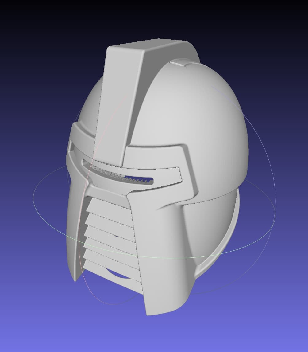 Battlestar Galacticar Cylon Zylon Centurion Helmet 3d model
