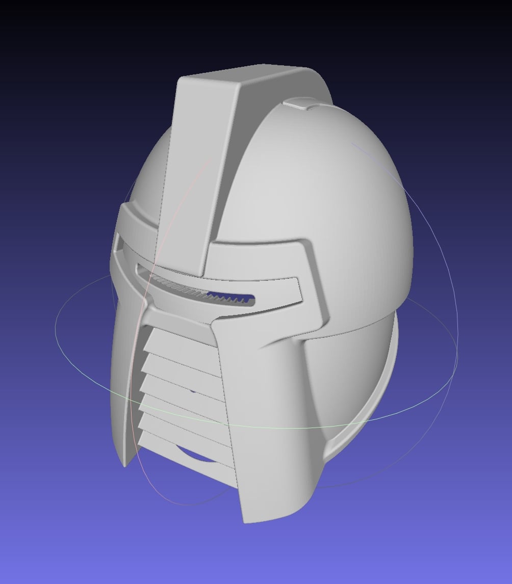 Battlestar Galacticar Cylon Zylon Centurion Helmet 3d model