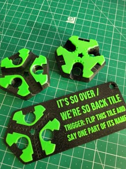 Hextraction Its so Over - We're so Back Tile 3d model