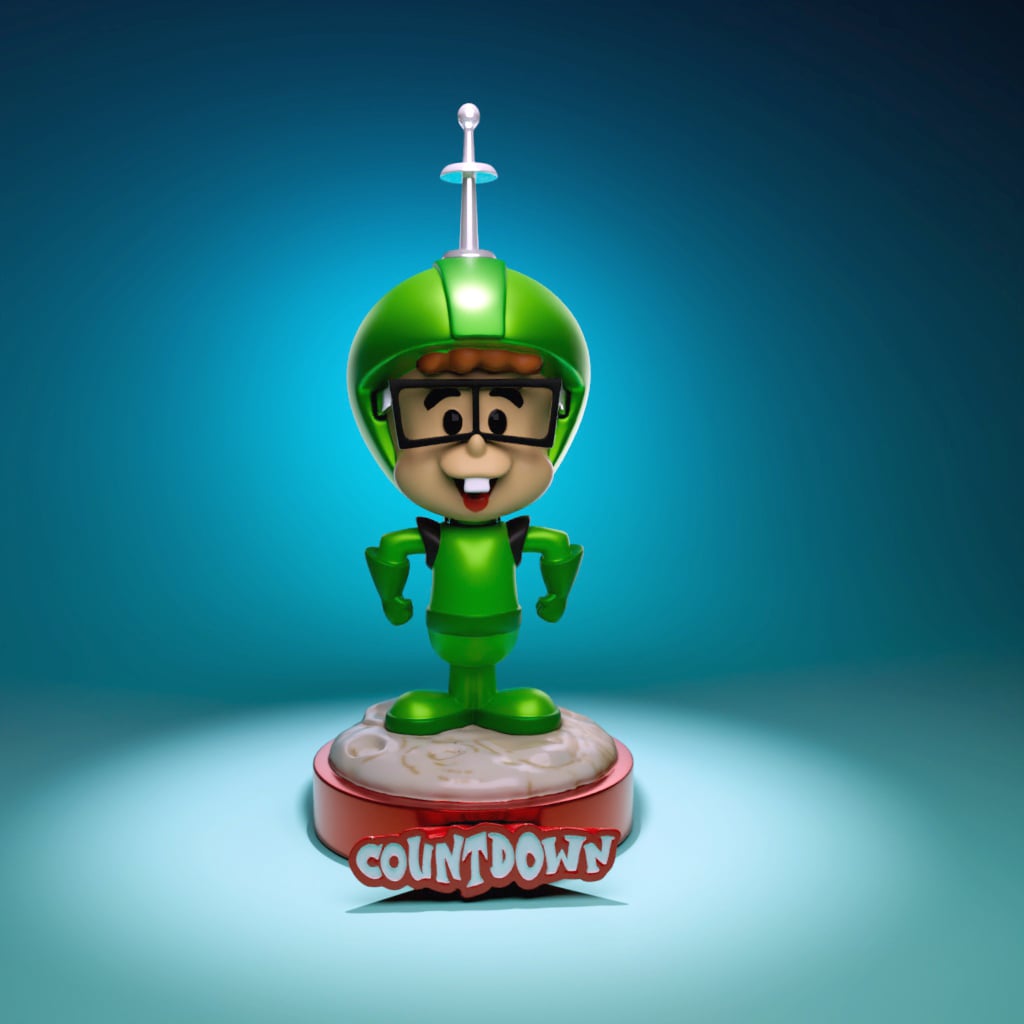 Peebles Bambam 3d model