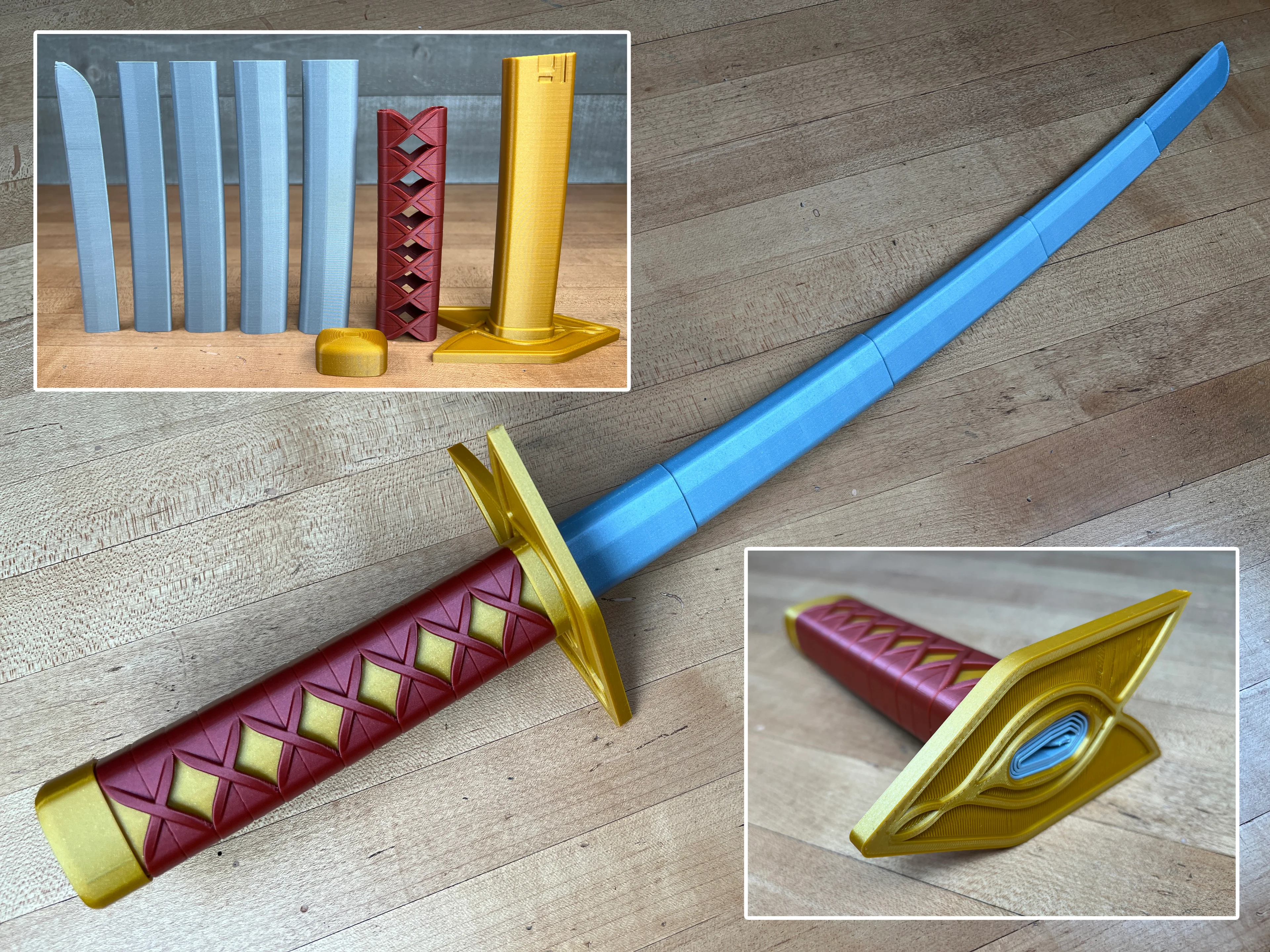 Collapsing Zanpakuto 3d model
