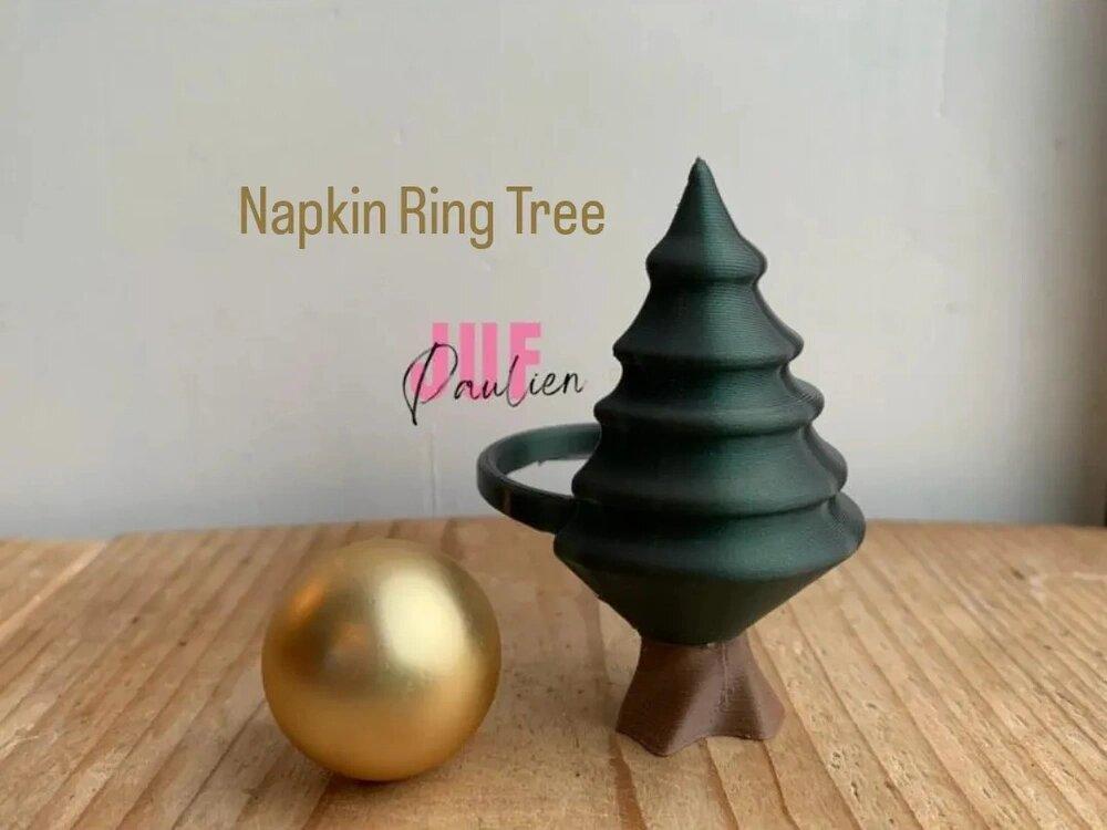 NAPKIN RING TREE.stl 3d model