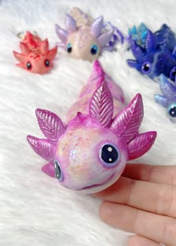 Flexi Axolotl No supports 3d model