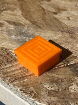 2-Inch Squat/Bench Rack End Caps 3d model