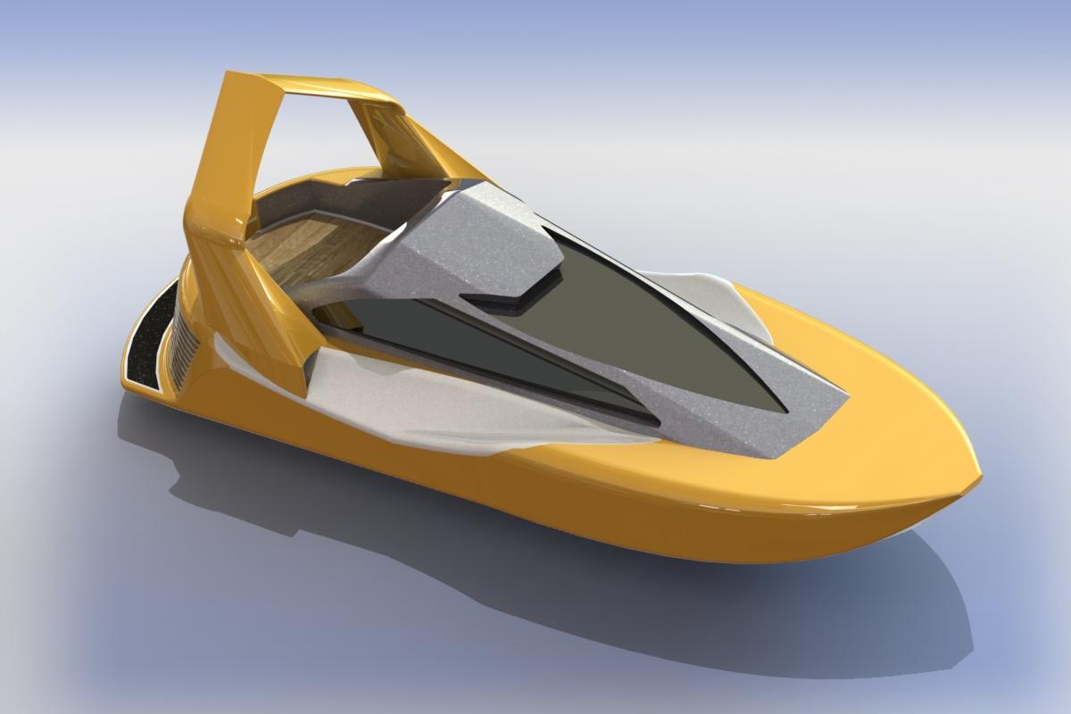 Boat 2 3d model