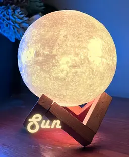 Planet Lamps 3d model