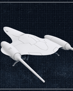 J-Type 327 Nubian Royal Starship - Star Wars 3d model