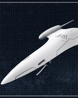 J-Type 327 Nubian Royal Starship - Star Wars 3d model