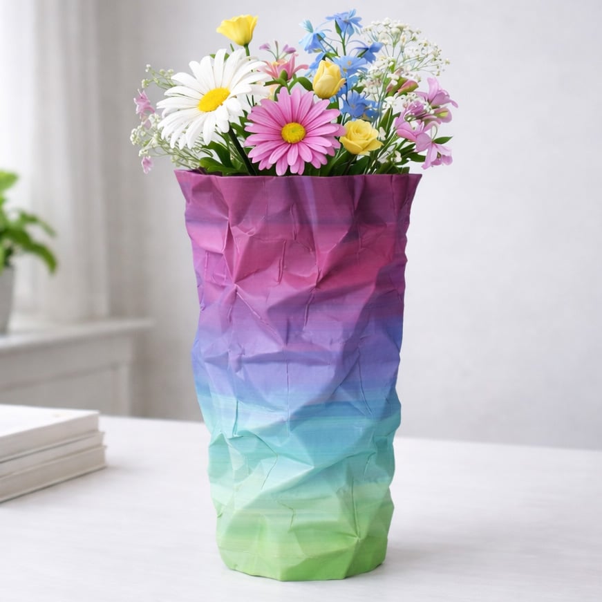 CRUMPLE VASE 3d model