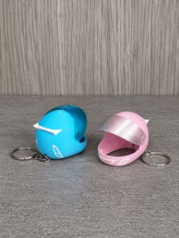 Racing Helmet Keychain 2.0 3d model