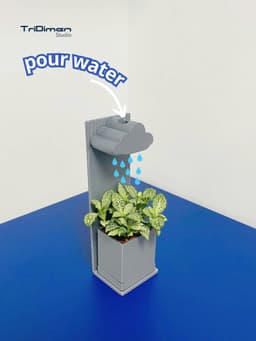 Cloud Plant Pot 3d model