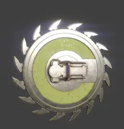 Doom Dark Ages Shield 3d model