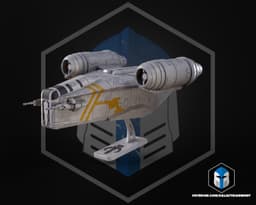 Razor Crest Kit Card - 3D Print Files 3d model