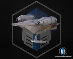 Razor Crest Kit Card - 3D Print Files 3d model