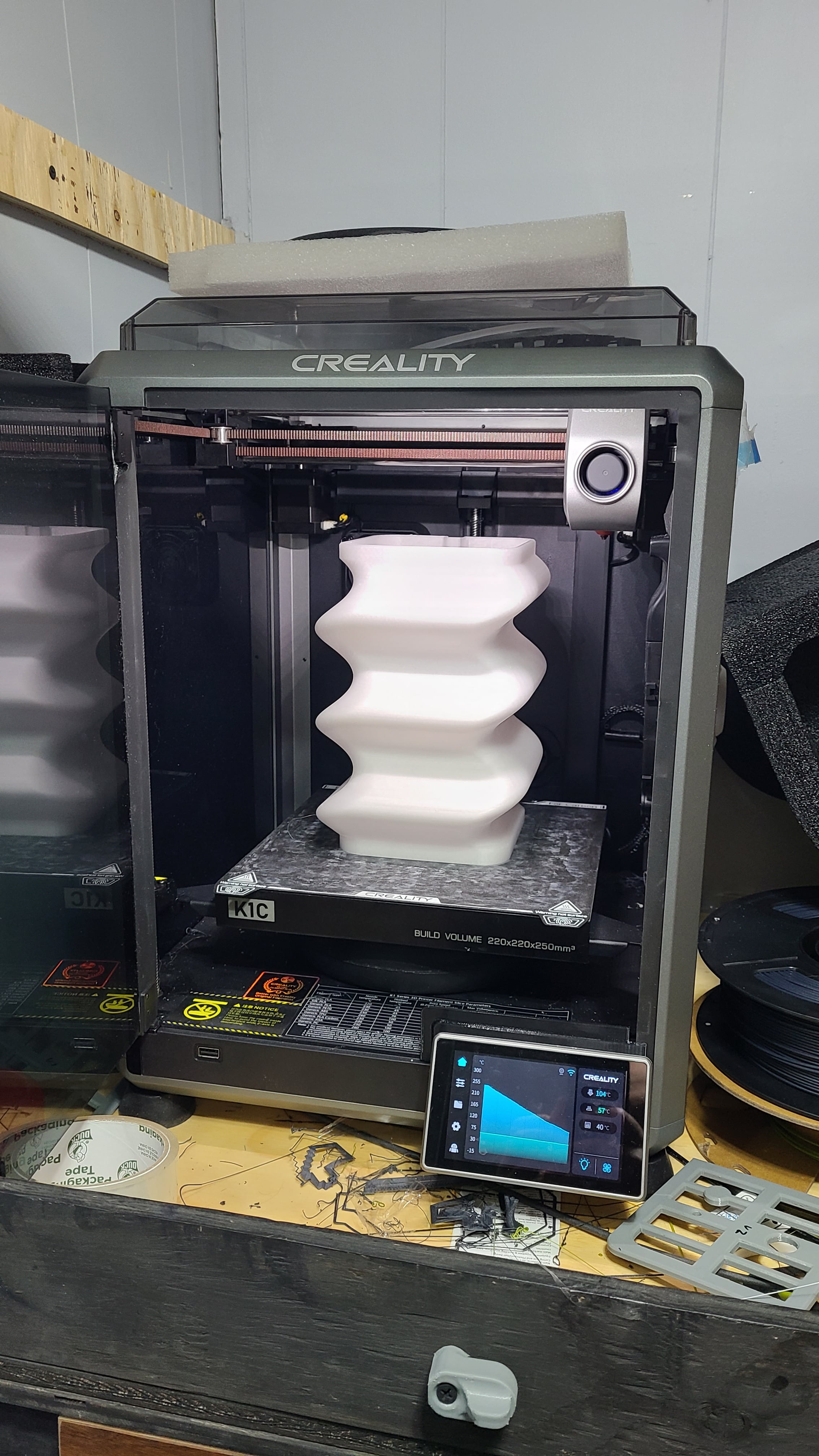 Fluid Vase with a Secret. 3d model