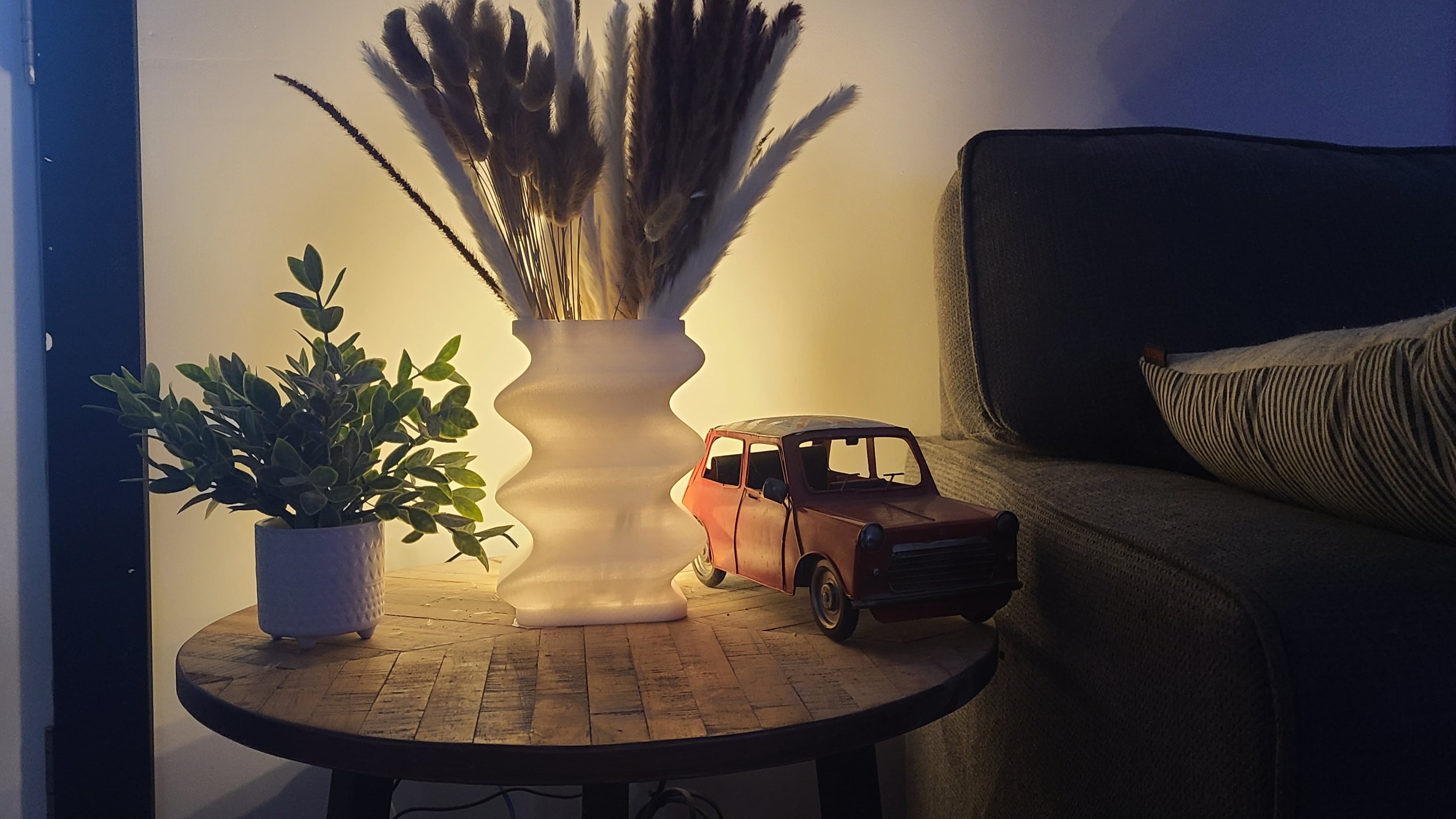 Fluid Vase with a Secret. 3d model