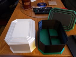 Chamfered Boxes 3d model