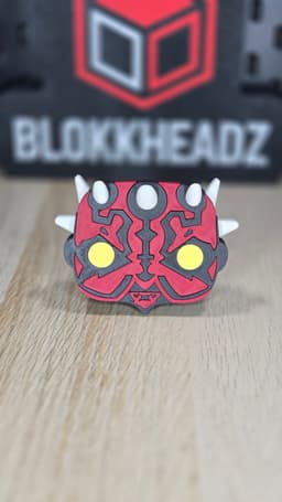 Blokkheadz Darth Maul - Magnet, Ornament and Regular Collectible 3d model