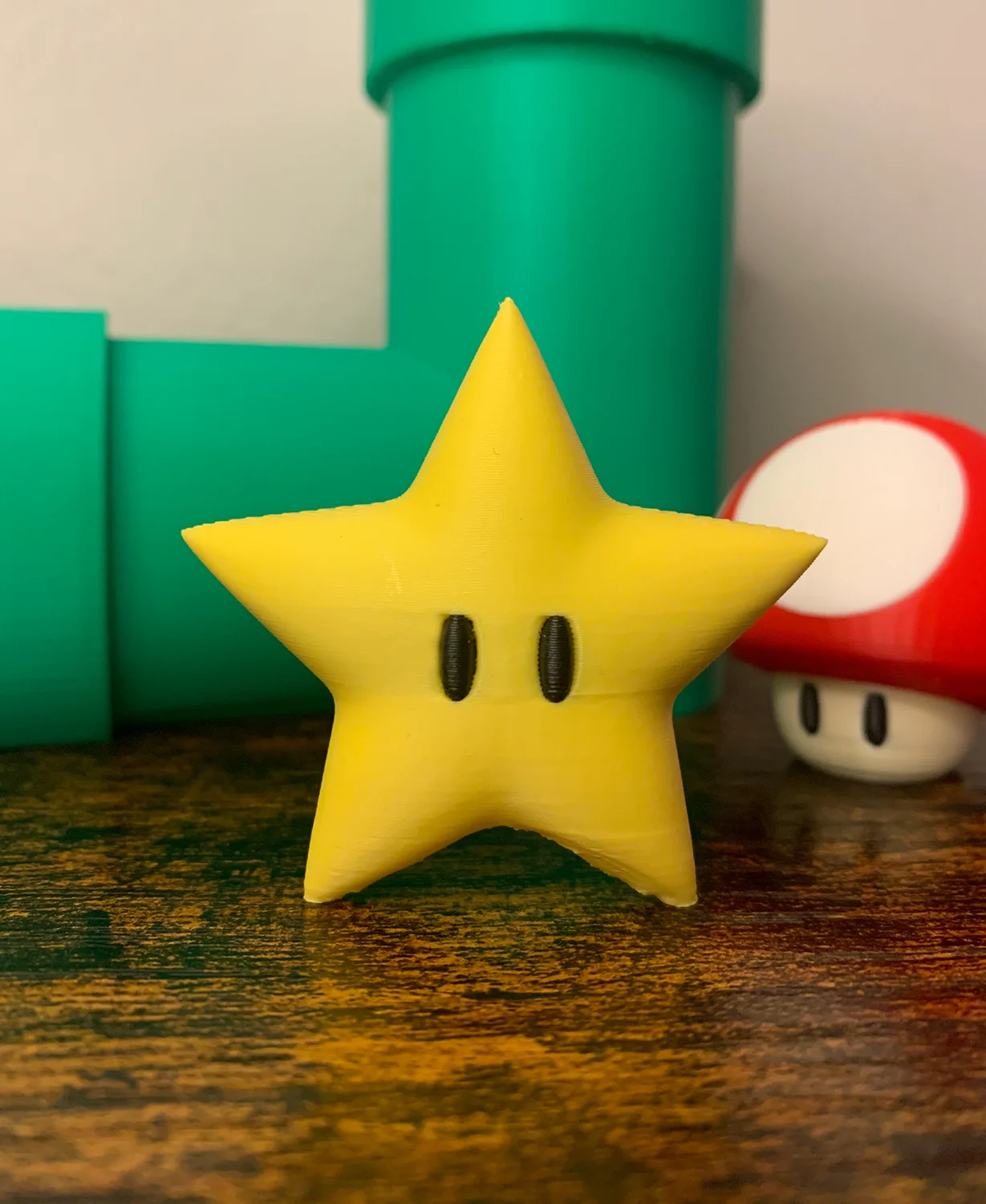 Super Mario Power Up Star 3d model