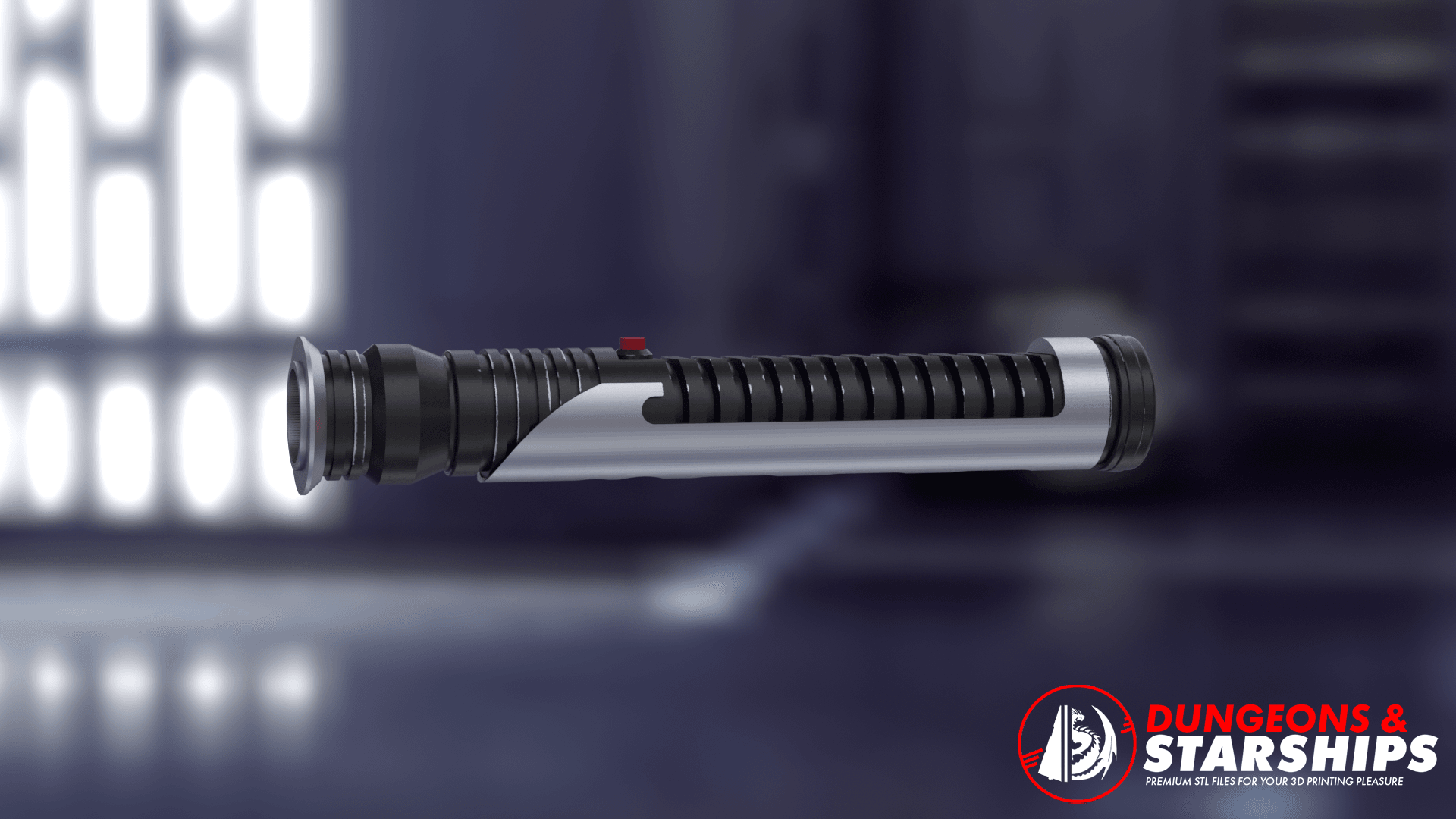 Qui Gon Jinn's Lightsaber - Star Wars 3d model