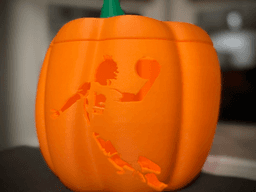 JUMP-KIN! Ja Morant Pumpkin Dunk Memphis Grizzlies 3d model