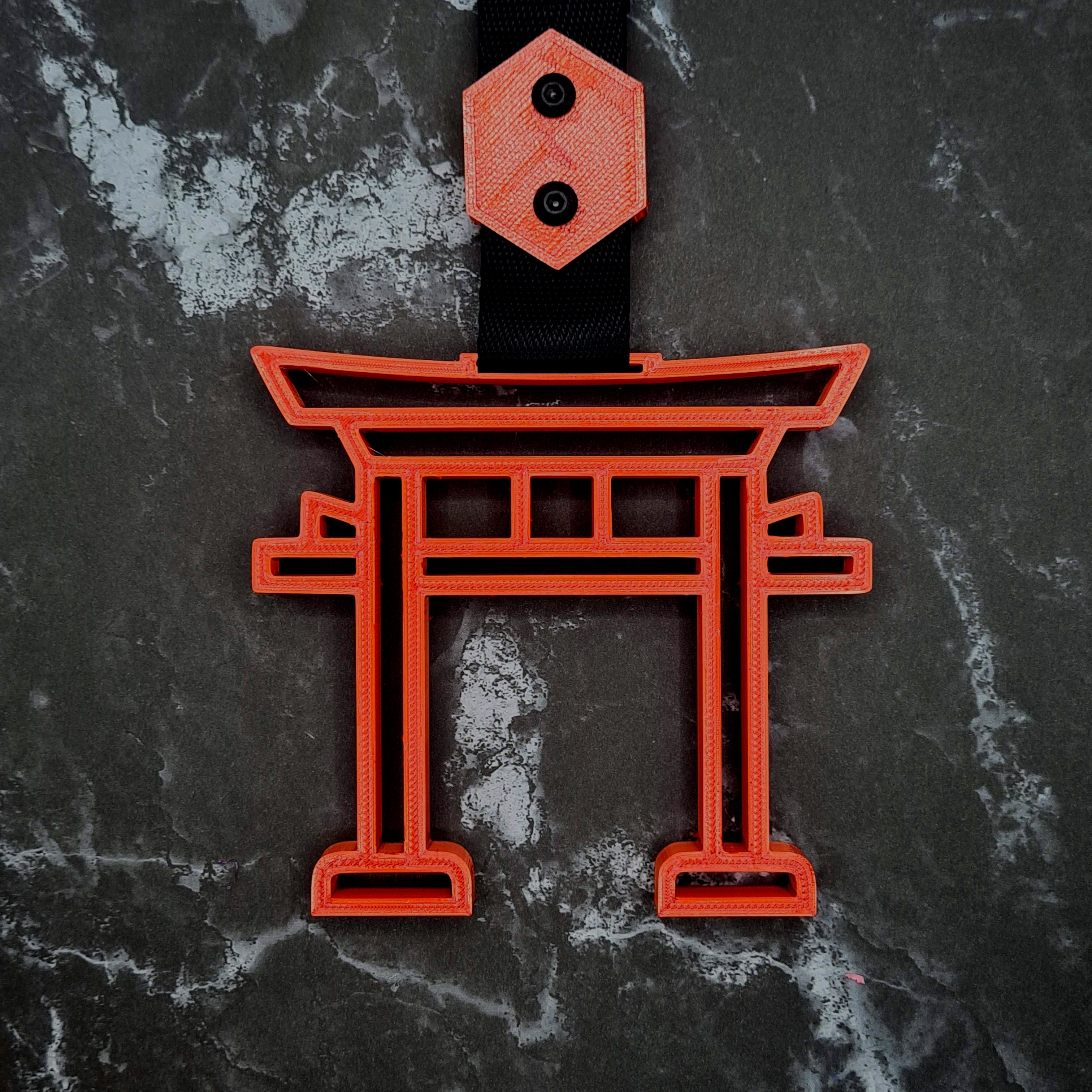 Torii (Shinto Gate) Tsurikawa (Hollow) 3d model