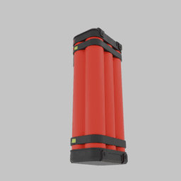 Helldivers 2 TED-63 Dynamite Grenade Replica Prop Gadget TNT Cosplay 3d print 3d model