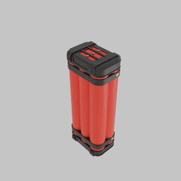 Helldivers 2 TED-63 Dynamite Grenade Replica Prop Gadget TNT Cosplay 3d print 3d model