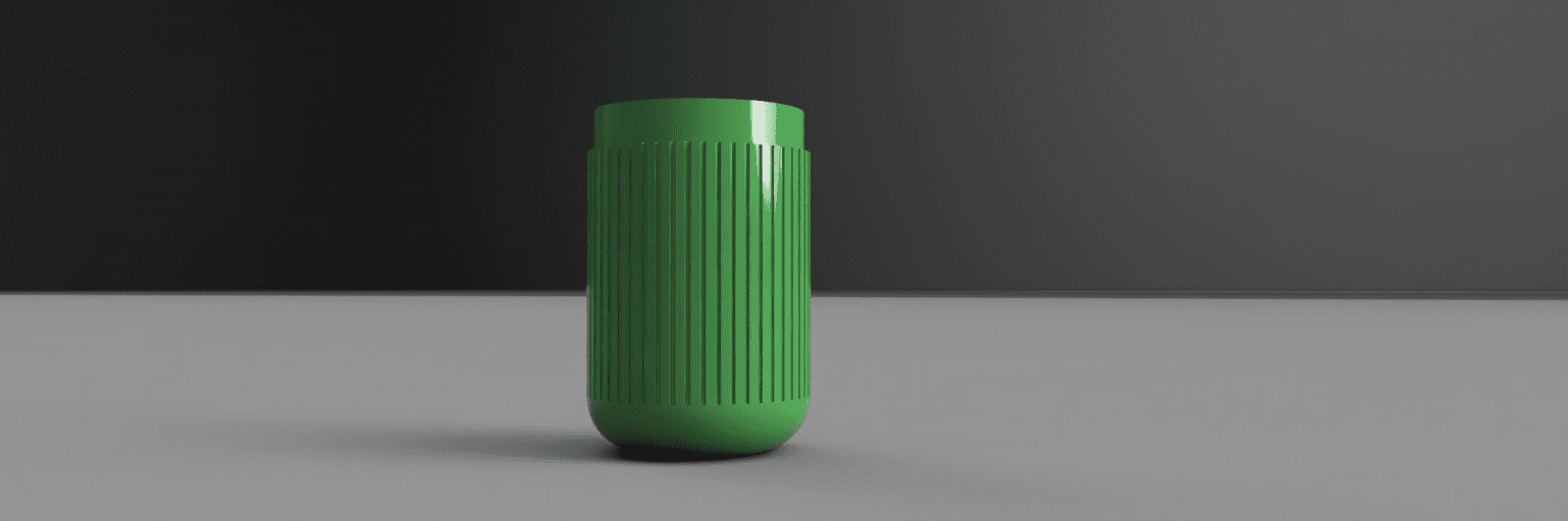 Green Vase. stl 3d model