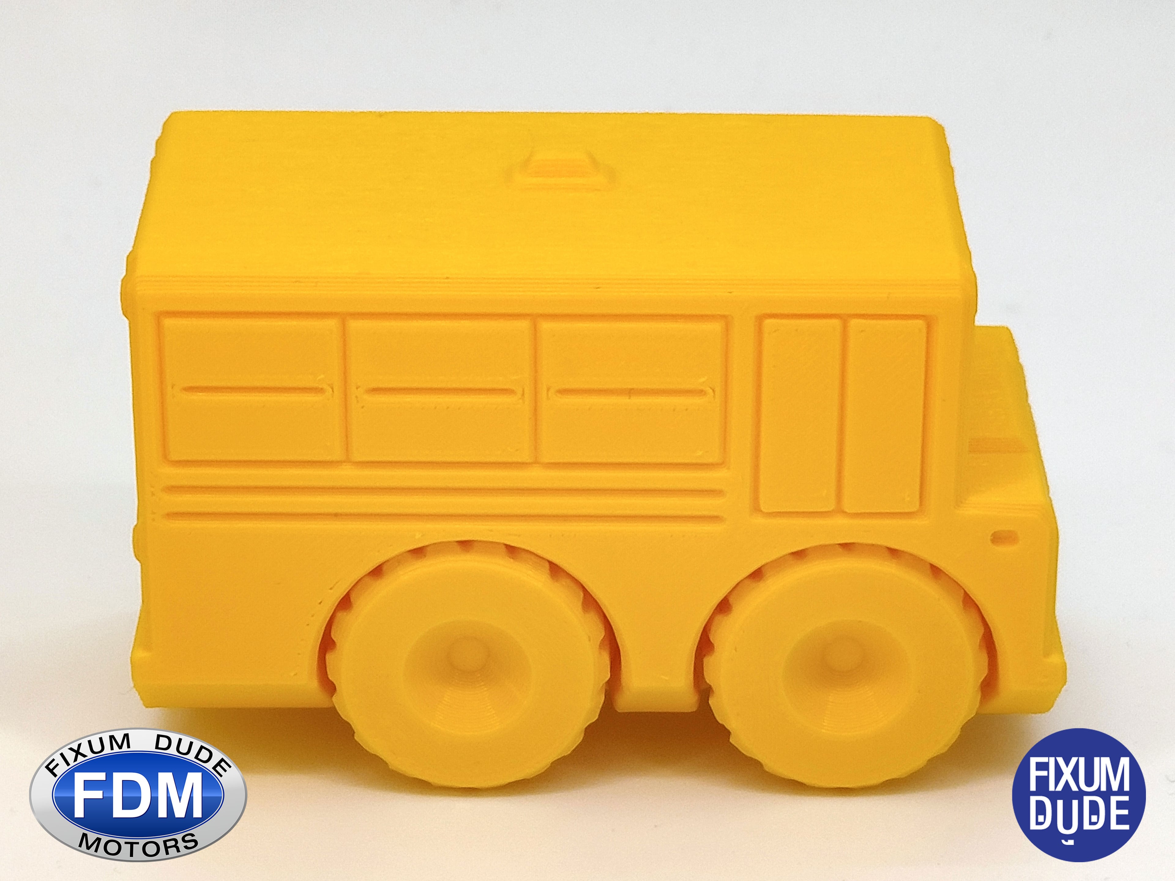 Fixum Dude Motors PIP School Bus 3d model