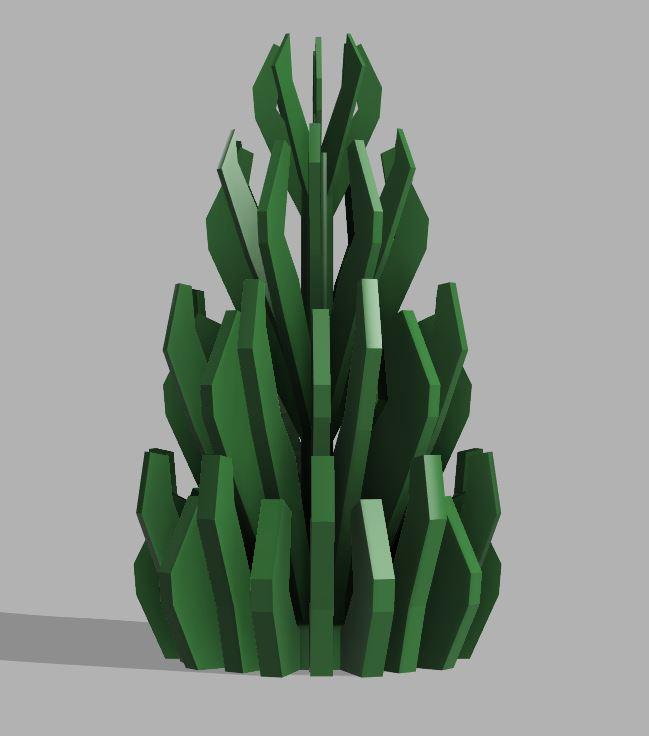 Wicked Christmas Tree V2 3d model